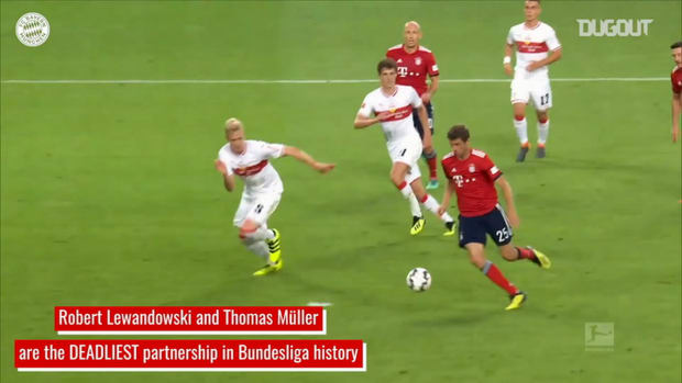 Müller and Lewandowski’s devastating partnership
